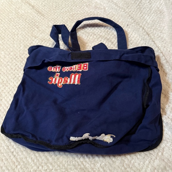 Disney World Parks Sorcerer Mickey Messenger Bag Cast Member Exclusive Castle - Picture 11 of 11